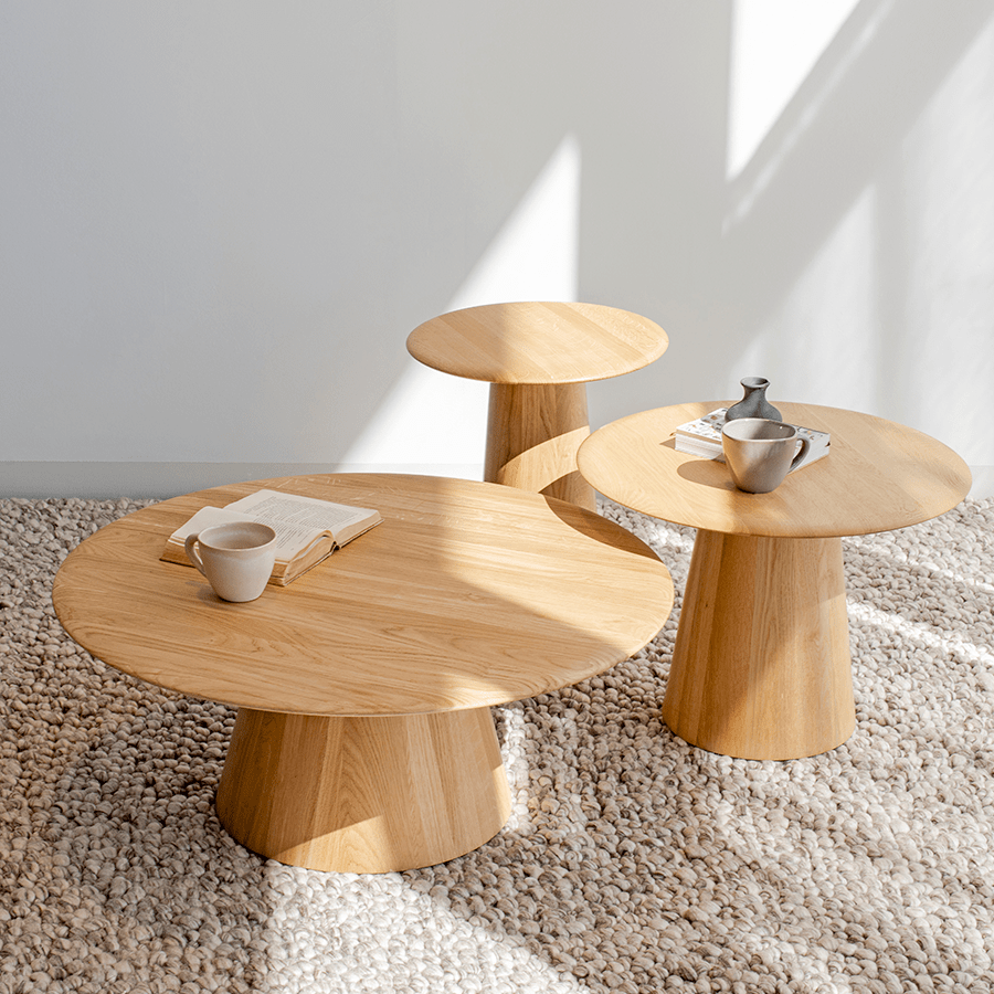 GAZZDA MUSHROOM SIDE TABLE 40 - DYKE & DEAN