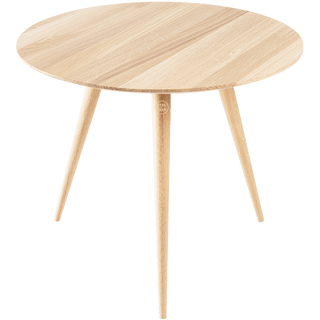 GAZZDA ROUND ARP TABLE NATURAL OAK 55CM - DYKE & DEAN