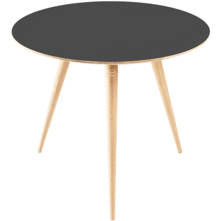 GAZZDA ROUND STAFA TABLE NATURAL OAK 90CM - DYKE & DEAN