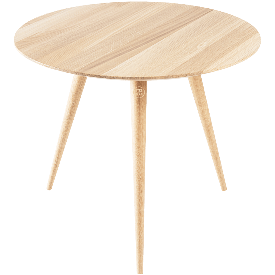 GAZZDA ROUND STAFA TABLE NATURAL OAK 90CM - DYKE & DEAN