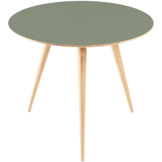 GAZZDA ROUND STAFA TABLE NATURAL OAK 90CM - DYKE & DEAN