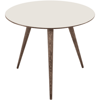 GAZZDA ROUND STAFA TABLE SMOKED OAK 90CM - DYKE & DEAN