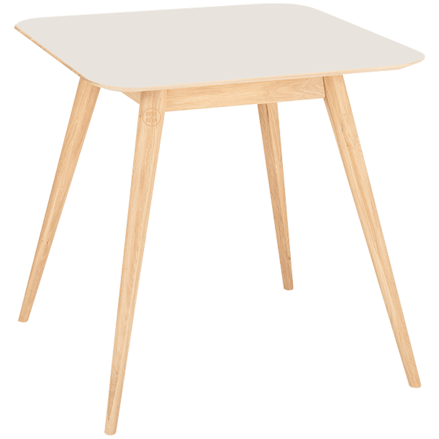 GAZZDA SQUARE STAFA TABLE NATURAL OAK 80CM - DYKE & DEAN