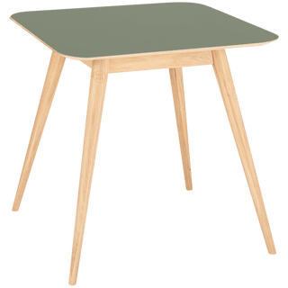 GAZZDA SQUARE STAFA TABLE NATURAL OAK 80CM - DYKE & DEAN