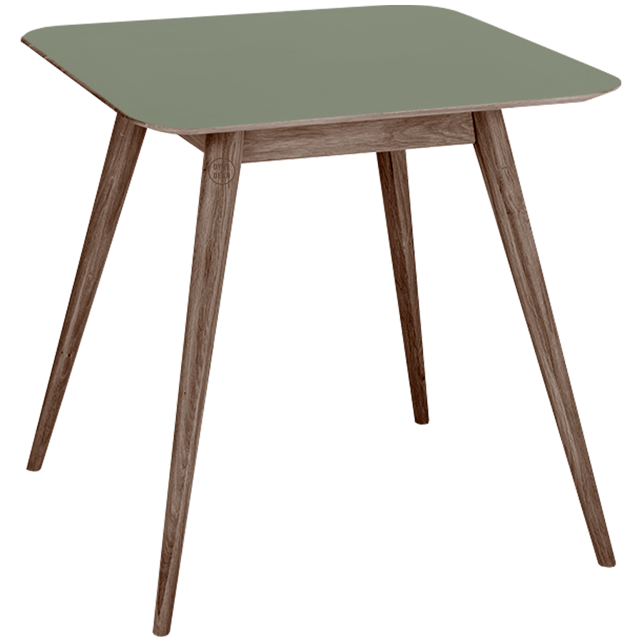 GAZZDA SQUARE STAFA TABLE SMOKED OAK 80CM - DYKE & DEAN