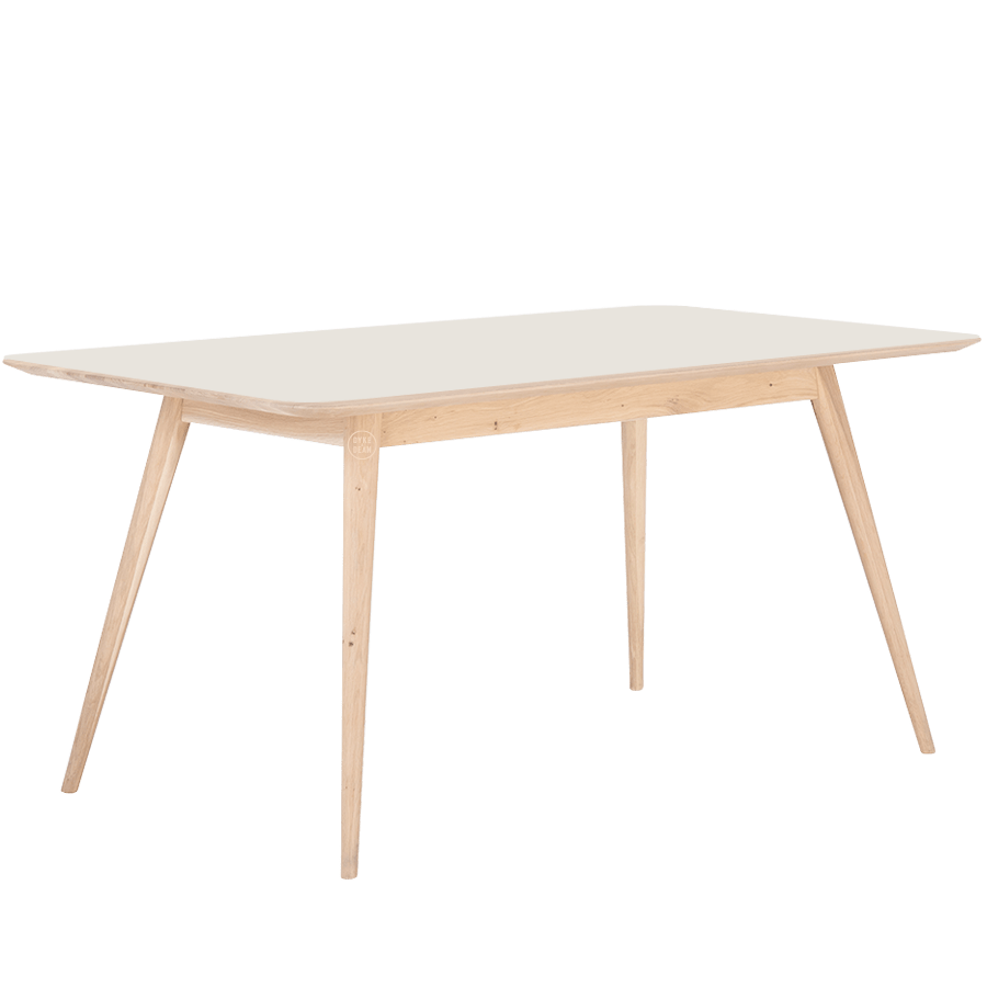 GAZZDA STAFA TABLE WHITE OAK 180 x 90 - DYKE & DEAN