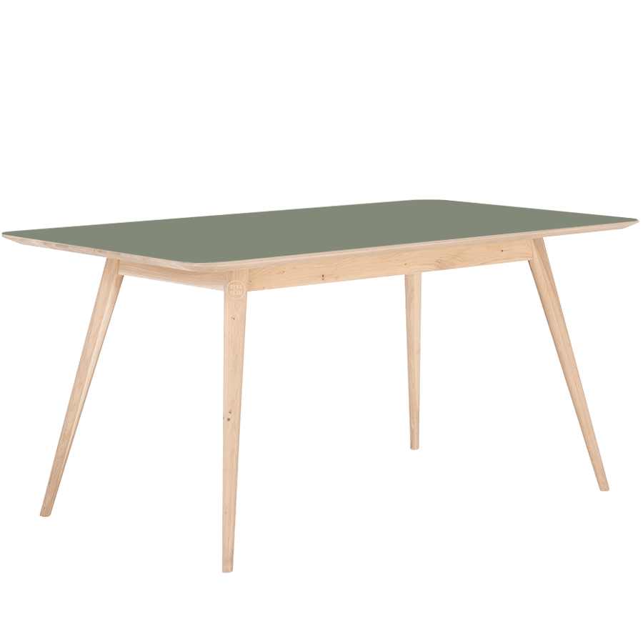 GAZZDA STAFA TABLE WHITE OAK 180 x 90 - DYKE & DEAN