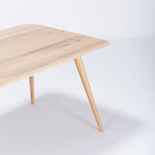 GAZZDA STAFA TABLE WHITE OAK 180 x 90 - DYKE & DEAN