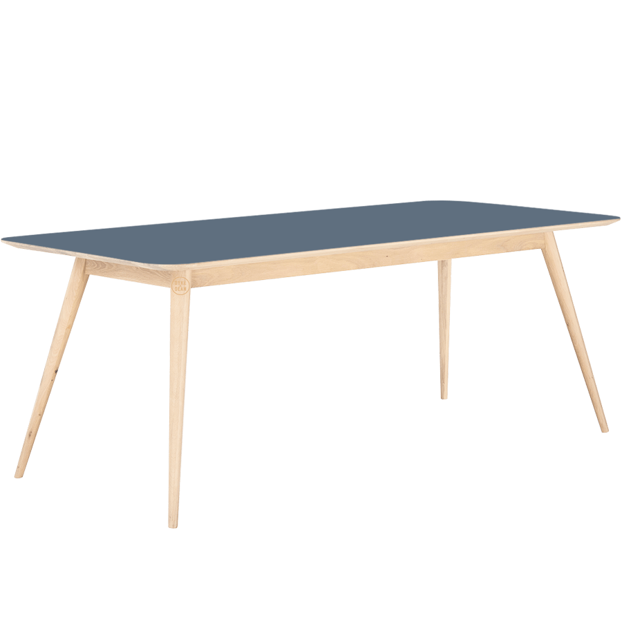 GAZZDA STAFA TABLE WHITE OAK 200 x 90 - DYKE & DEAN