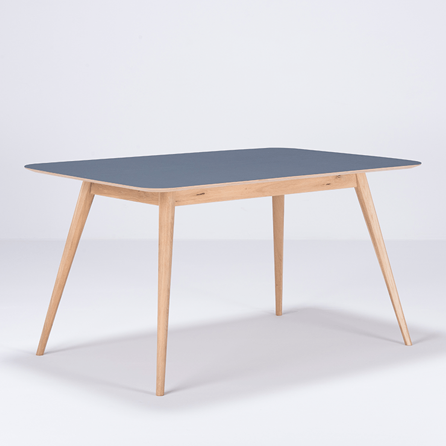 GAZZDA STAFA TABLE WHITE OAK 200 x 90 - DYKE & DEAN