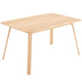 GAZZDA TESKA OAK DINING TABLE 140 X 90 - DYKE & DEAN