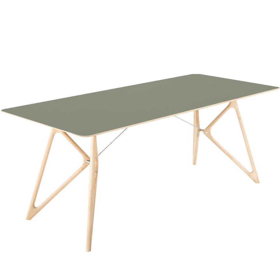 GAZZDA TINK DINING TABLE NATURAL OAK 200 x 90 - DYKE & DEAN