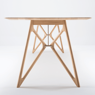 GAZZDA TINK DINING TABLE NATURAL OAK 220 x 90 - DYKE & DEAN