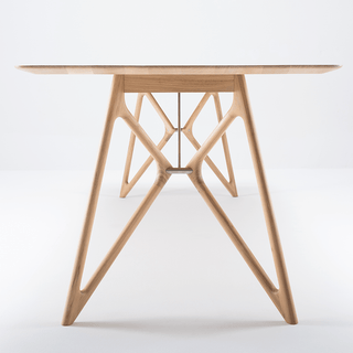 GAZZDA TINK DINING TABLE NATURAL OAK 240 x 90 - DYKE & DEAN