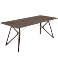 GAZZDA TINK DINING TABLE SMOKED OAK 200 x 90 - DYKE & DEAN