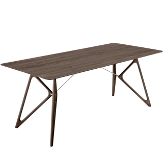 GAZZDA TINK DINING TABLE SMOKED OAK 200 x 90 - DYKE & DEAN