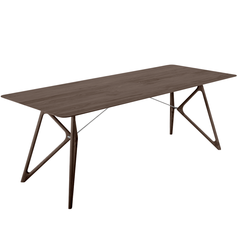 GAZZDA TINK DINING TABLE SMOKED OAK 220 x 90 - DYKE & DEAN