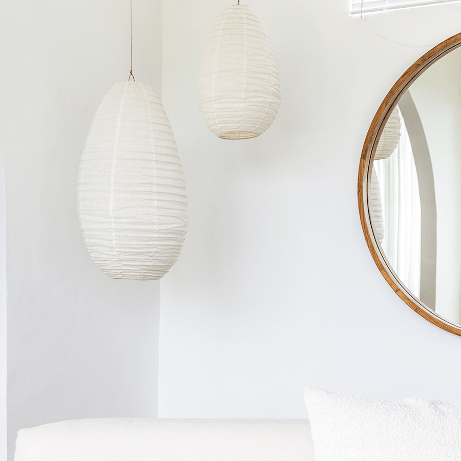 HIVE LINEN LIGHT SHADE - DYKE & DEAN