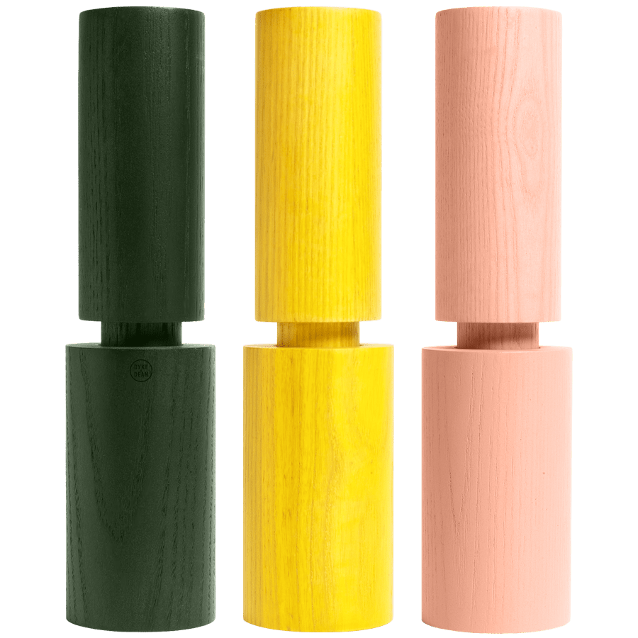 HOVE ASH WOOD SALT & PEPPER MILL FOREST GREEN - DYKE & DEAN