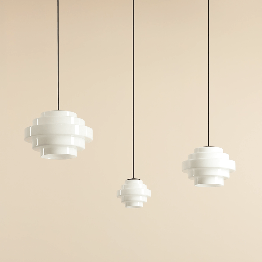 JELLY PENDANT LIGHT WHITE 360 XL - DYKE & DEAN