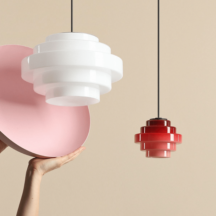 JELLY PENDANT LIGHT WHITE 360 XL - DYKE & DEAN