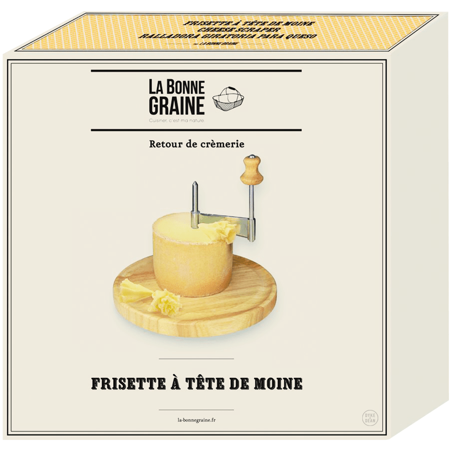 LA BONNE GRAINE CHEESE WHEEL SHAVER - DYKE & DEAN