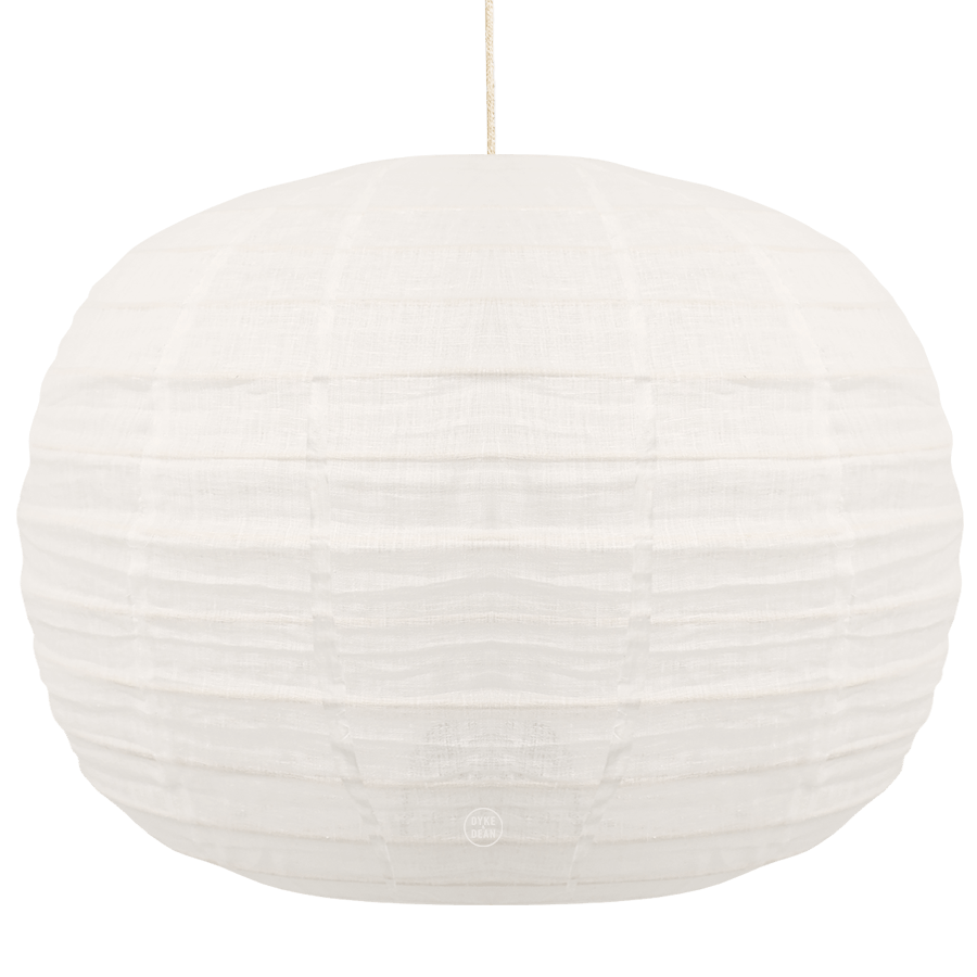 LABU LINEN LIGHT SHADE 80CM - DYKE & DEAN