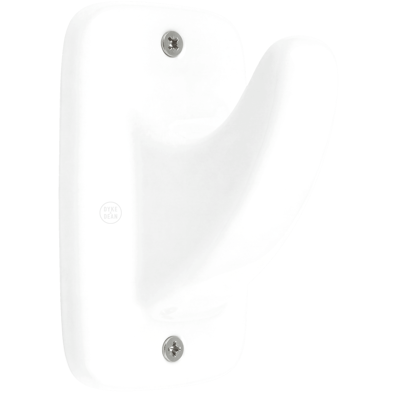LARGE PORCELAIN WALL HOOK - DYKE & DEAN