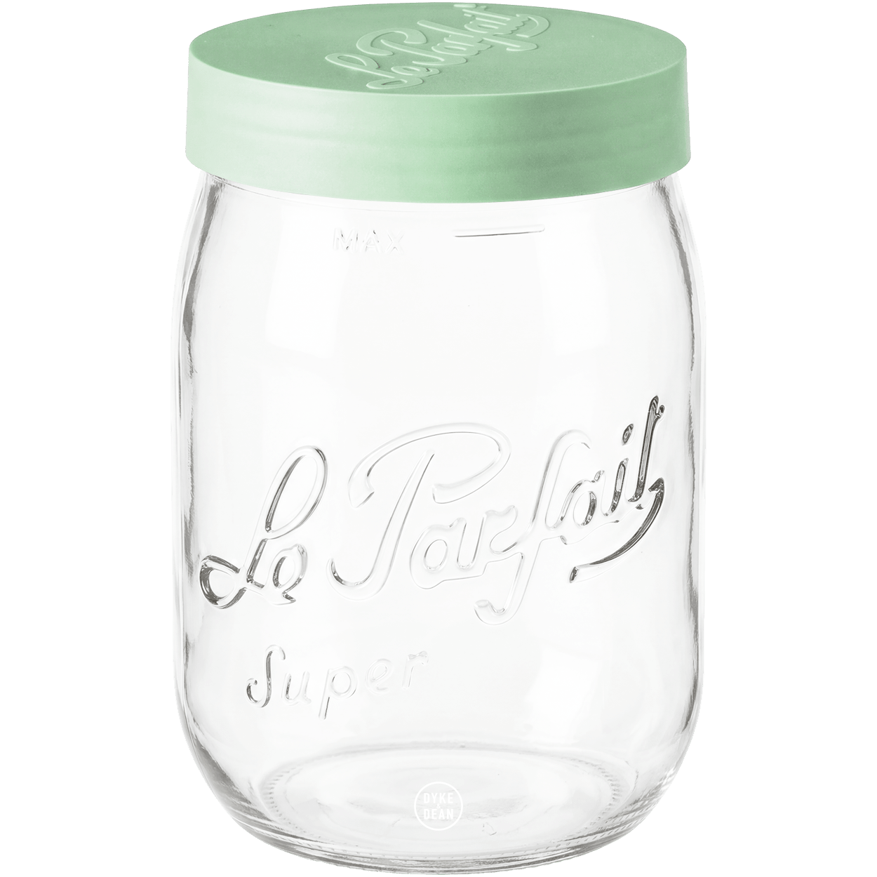 LE PARFAIT LIGHT GREEN TOP JAR 1.0L - DYKE & DEAN