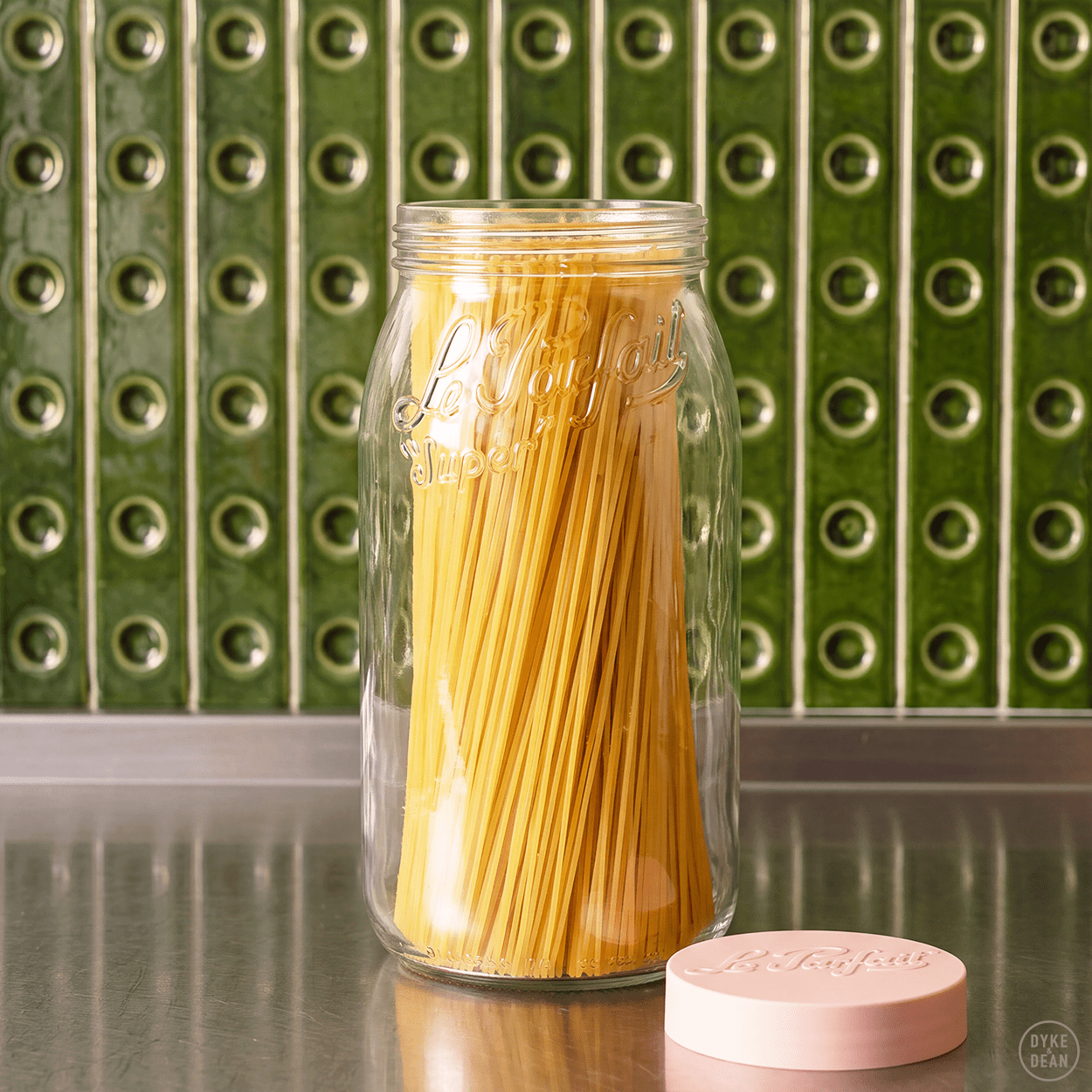 LE PARFAIT TEAL TOP JAR 3.0L - DYKE & DEAN