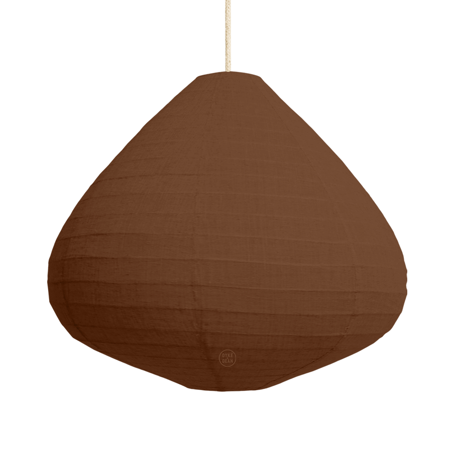 LOUIS NATURAL LINEN LIGHT SHADE 50CM - DYKE & DEAN