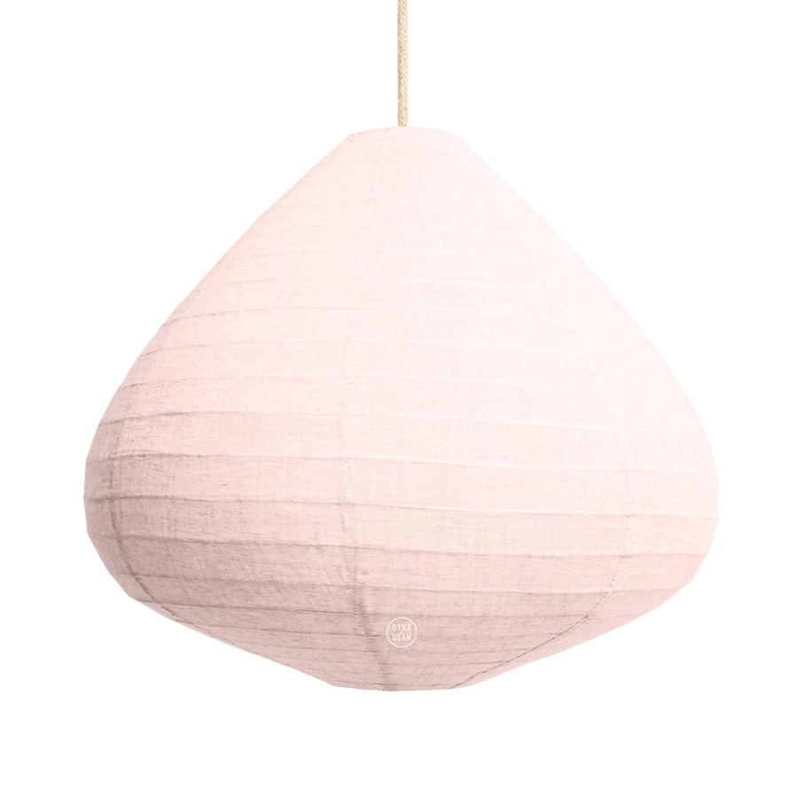LOUIS NATURAL LINEN LIGHT SHADE 50CM - DYKE & DEAN