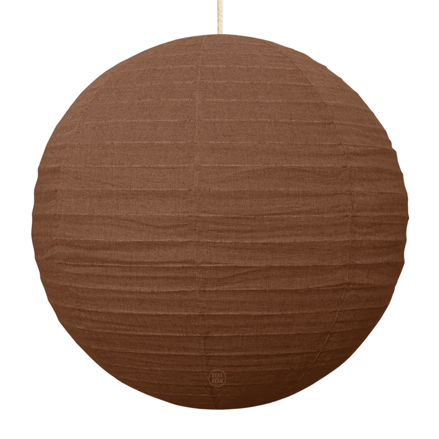 LUNA LINEN LIGHT SHADE 80CM - DYKE & DEAN