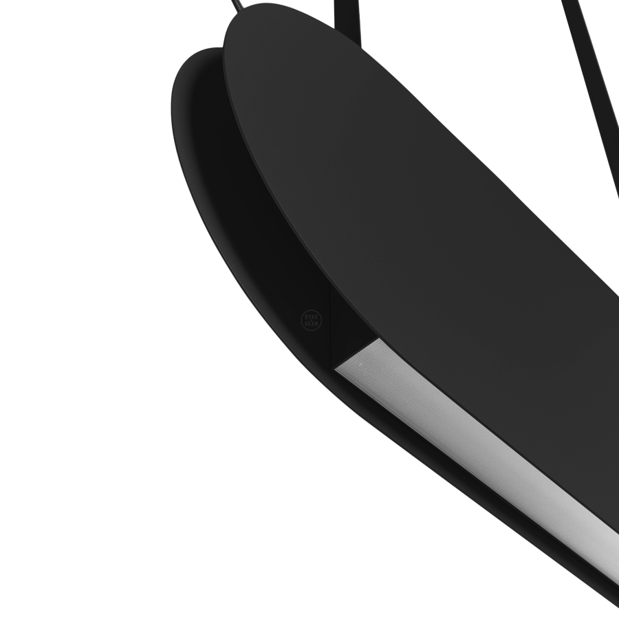 MALUMI A SUSPENSION PENDANT LIGHT BLACK - DYKE & DEAN