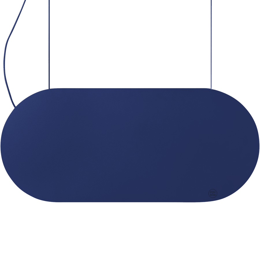 MALUMI A SUSPENSION PENDANT LIGHT NAVY BLUE - DYKE & DEAN
