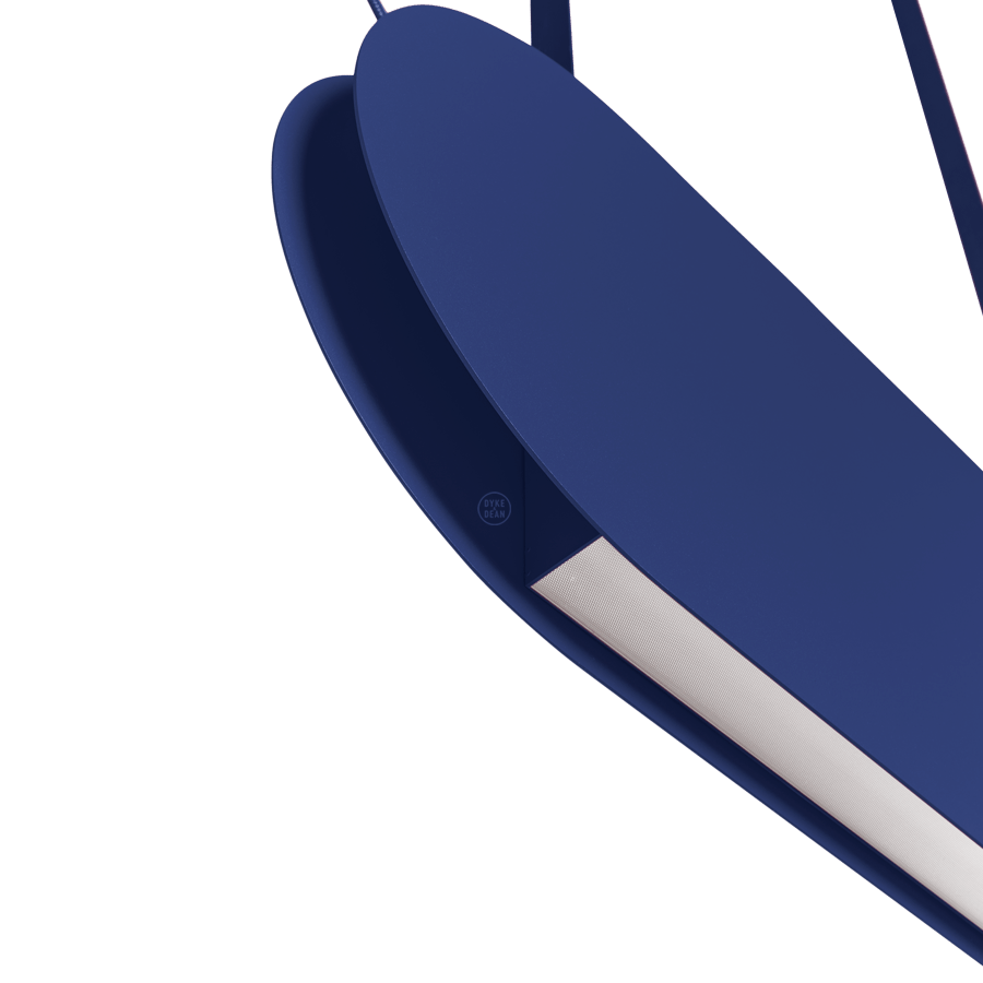 MALUMI A SUSPENSION PENDANT LIGHT NAVY BLUE - DYKE & DEAN