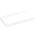 MEDIUM PORCELAIN WALL SHELF WHITE - DYKE & DEAN