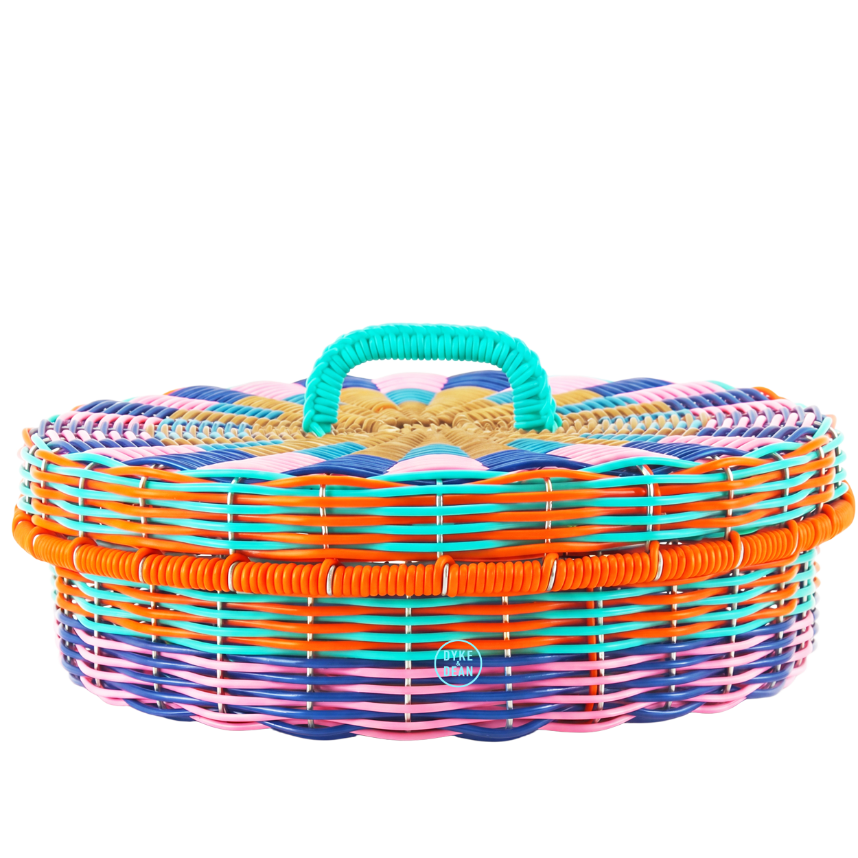 MEXICAN MULTI COLOUR TORTILLA BASKET - DYKE & DEAN