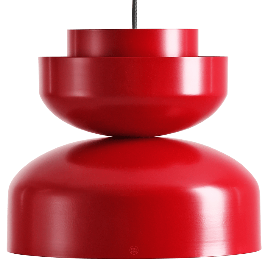 MODULAR WIDE PENDANT LIGHT RED WINE - DYKE & DEAN