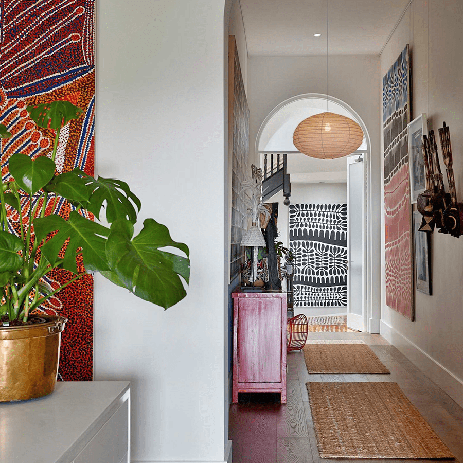 MOLA LINEN LIGHT SHADE 80CM - DYKE & DEAN