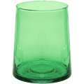 MOROCCAN SMALL GREEN CONE GLASS - DYKE & DEAN
