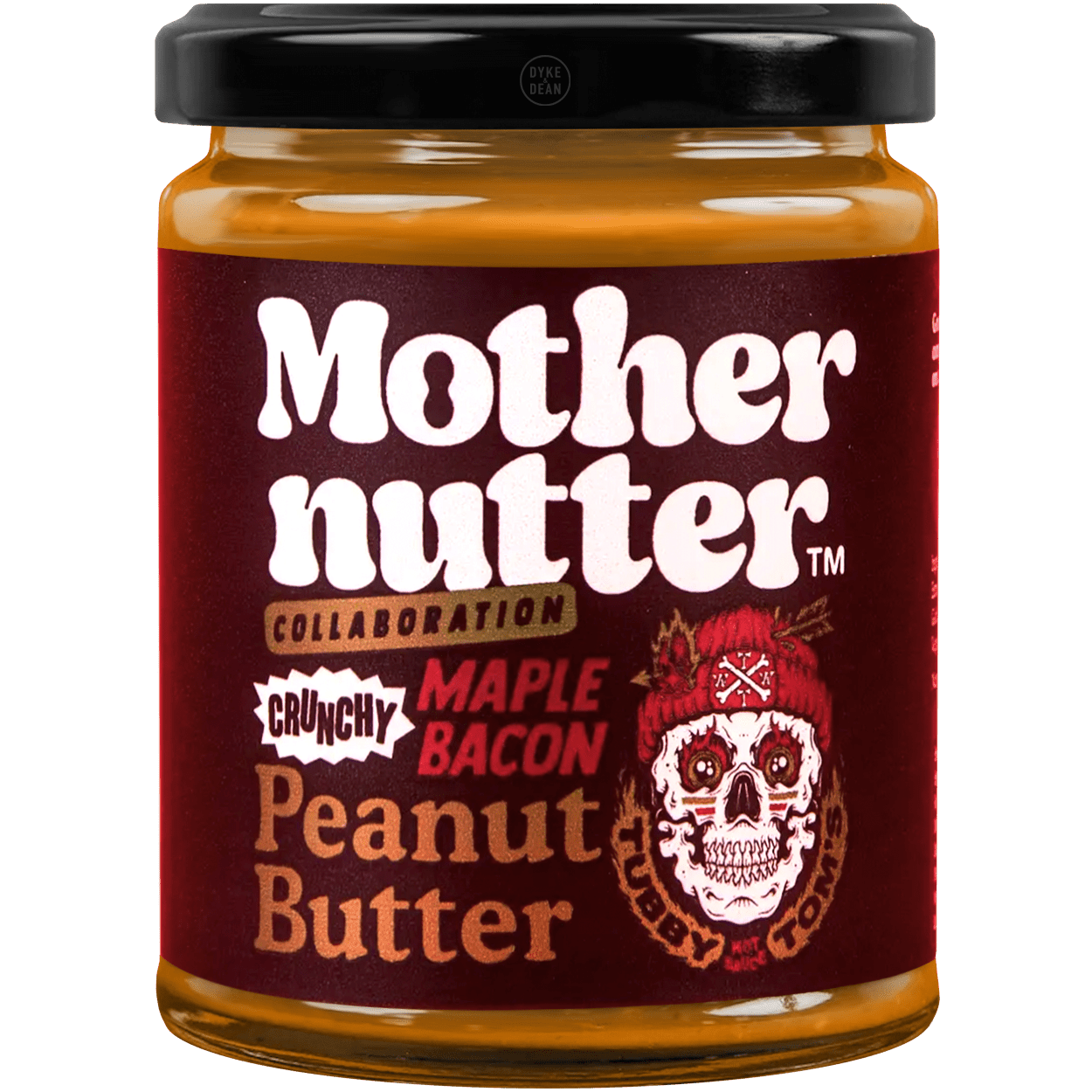 MOTHER NUTTER CRUNCHY MAPLE BACON PEANUT BUTTER - DYKE & DEAN