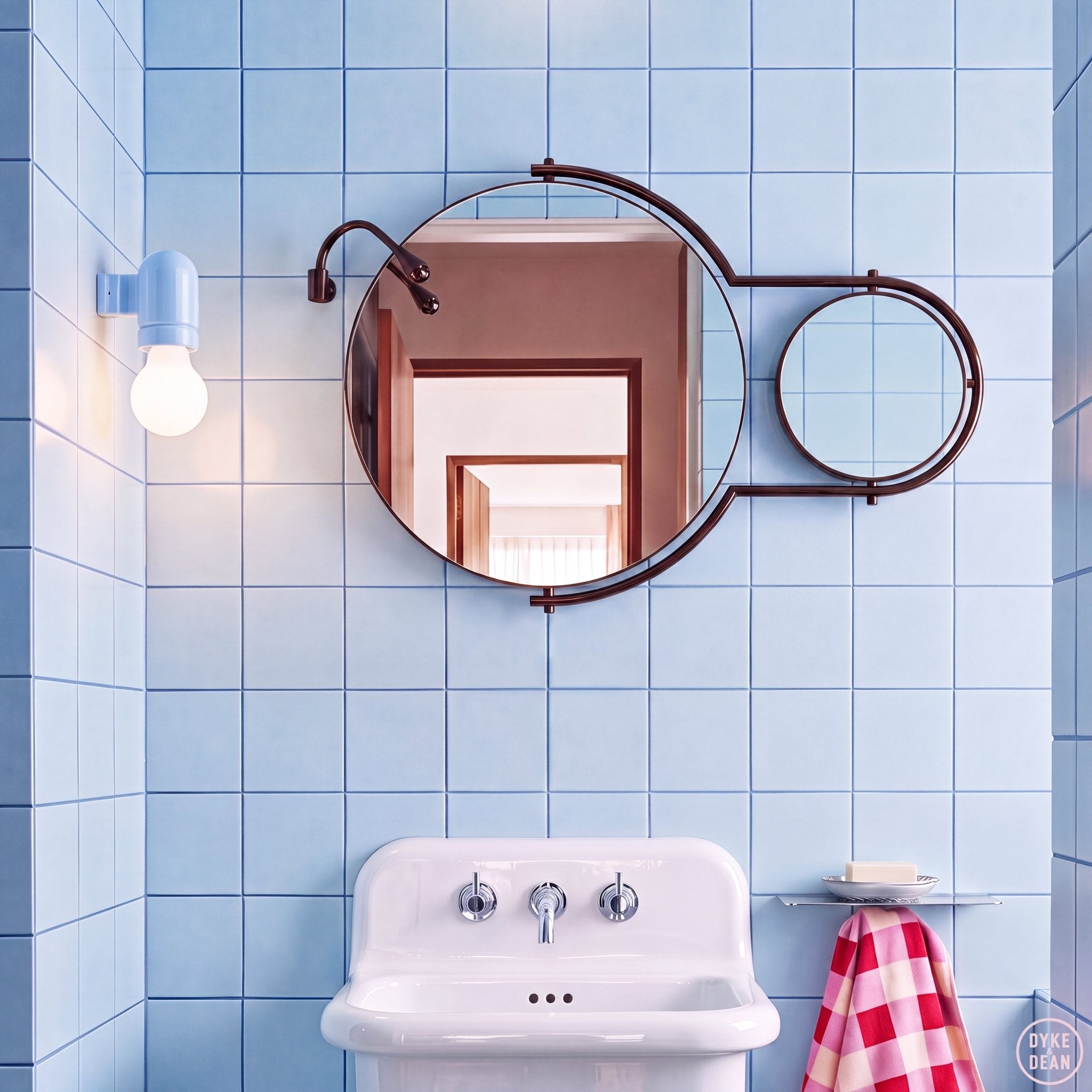 OMK ORBIT. 1965 MIRROR BRONZE - DYKE & DEAN