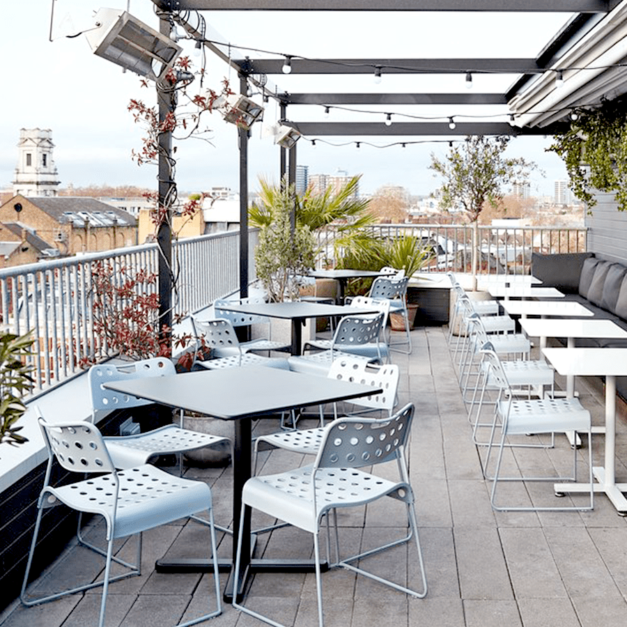 OMKSTAK. 1965 CHAIR TRAFFIC RED