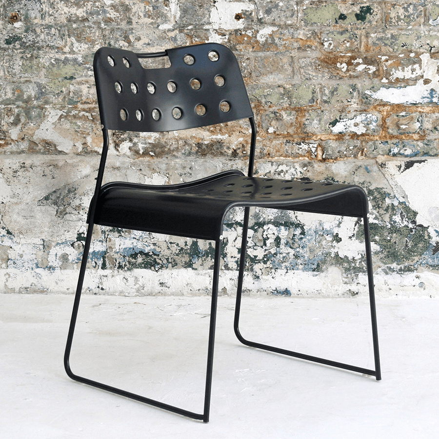 OMKSTAK. 1965 CHAIR WHITE
