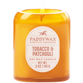 PADDYWAX VISTA AMBER GLASS CANDLE TOBACCO & PATCHOULI - DYKE & DEAN