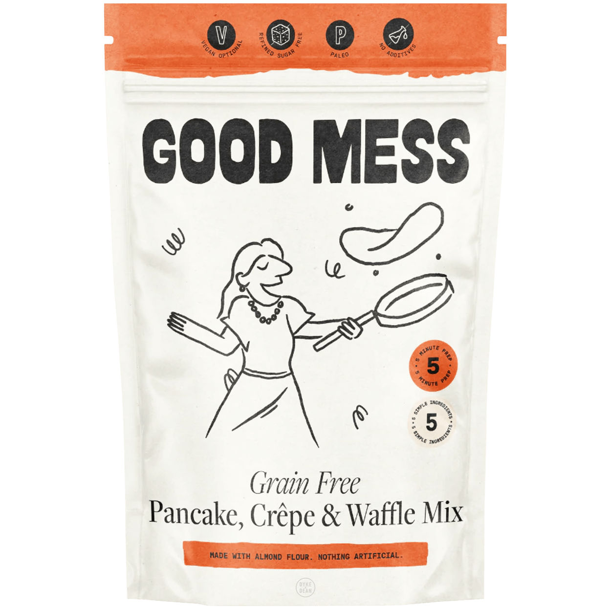 PANCAKE, CREPE & WAFFLE MIX - DYKE & DEAN