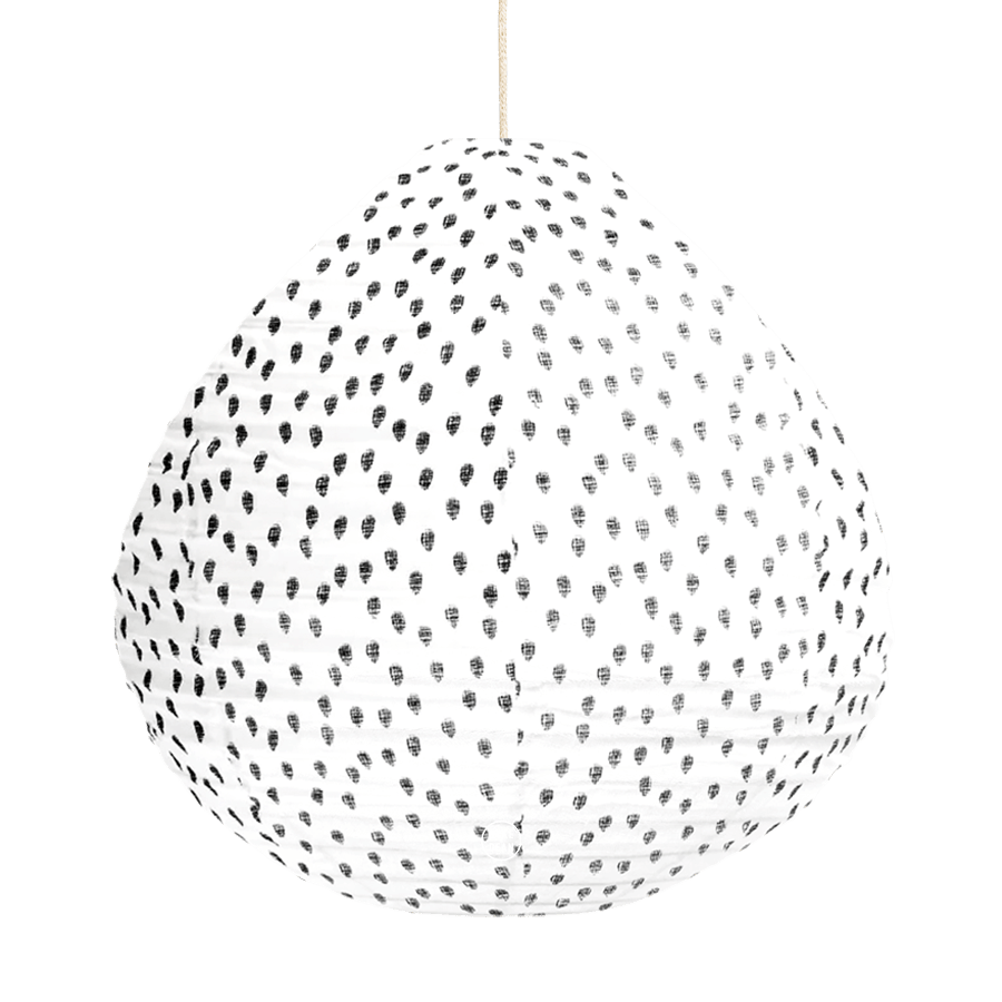 PARLOUR LINEN LIGHT SHADE 50CM - DYKE & DEAN