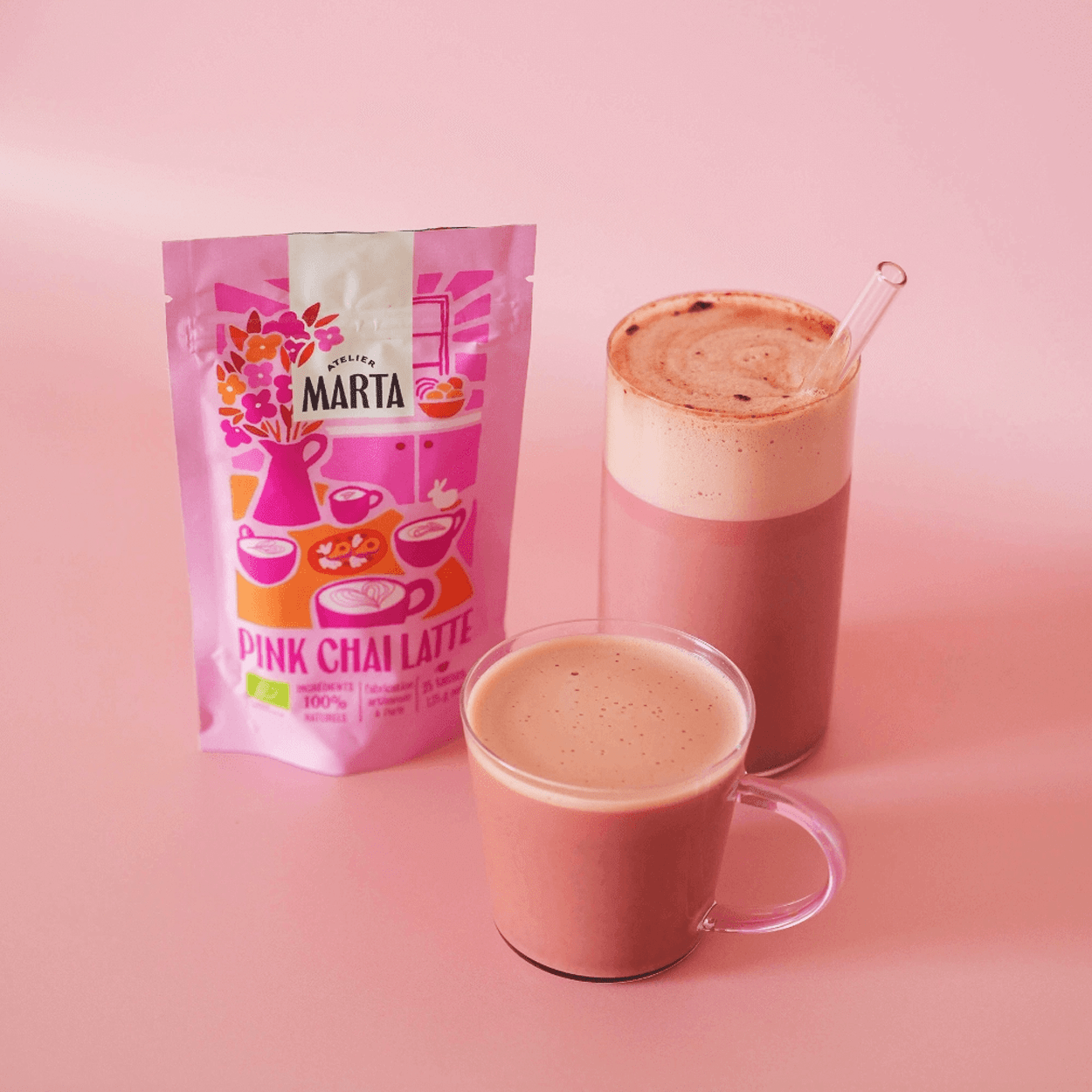 PINK CHAI LATTE - PHYSICAL & MENTAL PERFORMANCE - DYKE & DEAN