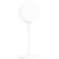 PINNE OPAL GLASS GLOBE SMALL TABLE LIGHT WHITE - DYKE & DEAN